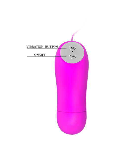 PRETTY LOVE- Mini love eggs, 12 vibration functions