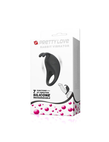 PRETTY LOVE - RABBIT VIBRATOR 7 functions, USB