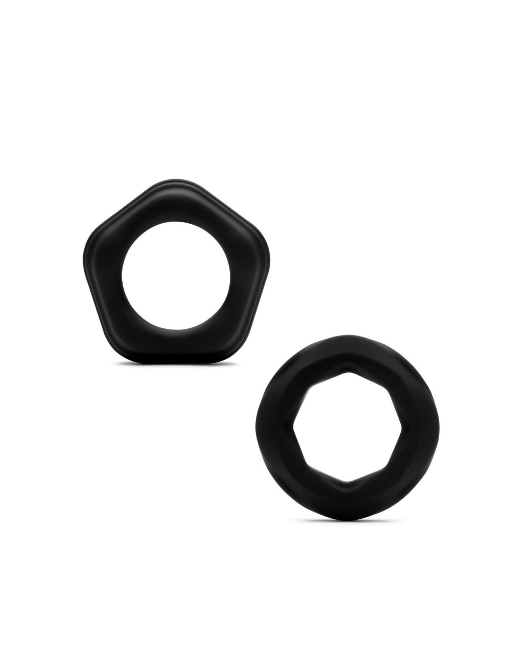 Classic Silicone Cock Rings - 2 Pack