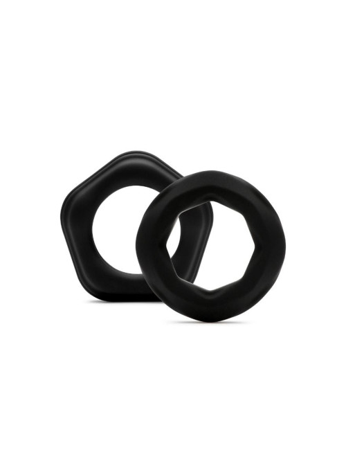 Classic Silicone Cock Rings - 2 Pack