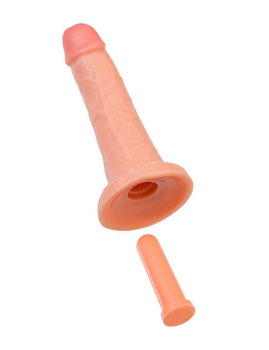 Realistic dildo Caliber 20/4 , PVC, flesh,  length 20cm, diameter 4cm