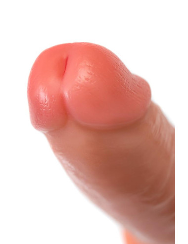 Realistic dildo Caliber 14/5 , PVC, flesh,  length 14cm, diameter 5cm