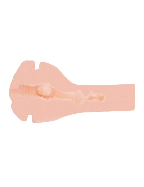 Original Vacuum Cup To Go Light Skin Tone - Masturbator z Real Skin Sleeve
