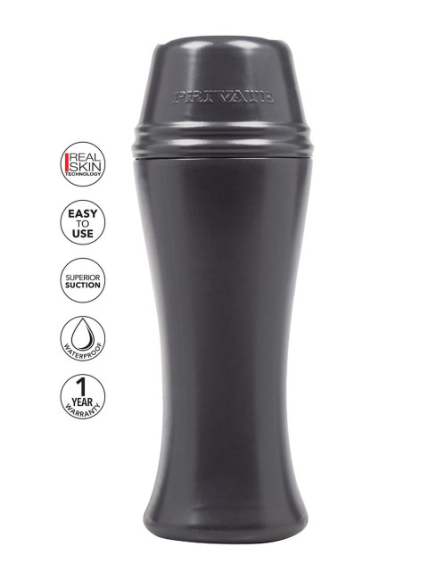 Original Vacuum Cup To Go Light Skin Tone - Masturbator z Real Skin Sleeve