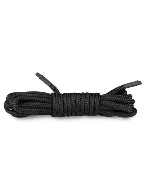 Wiązania BDSM Nylon 10m czarne – Bondage Rope 0,8 cm, Kagańce, bezpieczne dla par