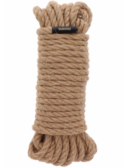 Lina konopna Hemp Rope 10m 7mm Nude - BDSM, shibari, wiązania, kagańce