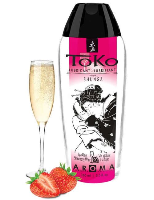 Shunga Toko Aroma Strawberry Sparkling Wine Żel Smakowy