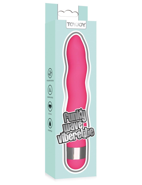 ToyJoy Funky Wave Vibrette Pink – różowy wibrator punktu G