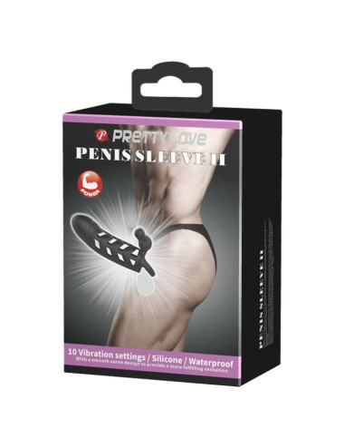 PRETTY LOVE - Penis Sleeve II 10 functions