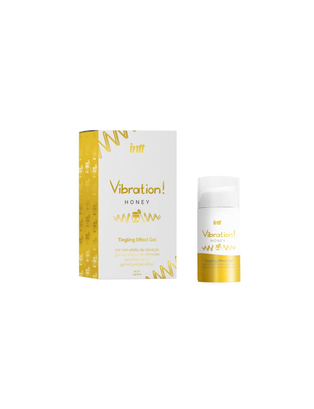 VIBRATION HONEY - żel afrodyzjakowy stymulujący, aromat miodu, pobudzenie vibracji i ogrzewanie