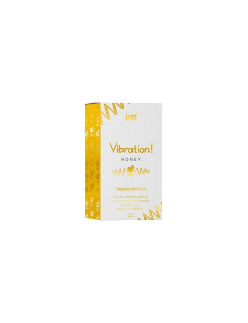 VIBRATION HONEY - żel afrodyzjakowy stymulujący, aromat miodu, pobudzenie vibracji i ogrzewanie