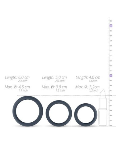 Boners 3 Ring kit (flat rings)