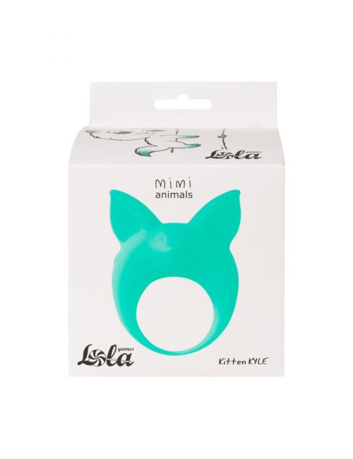 Lola Games MiMi Animals Kitten Kyle Green – zielony pierścień wibracyjny