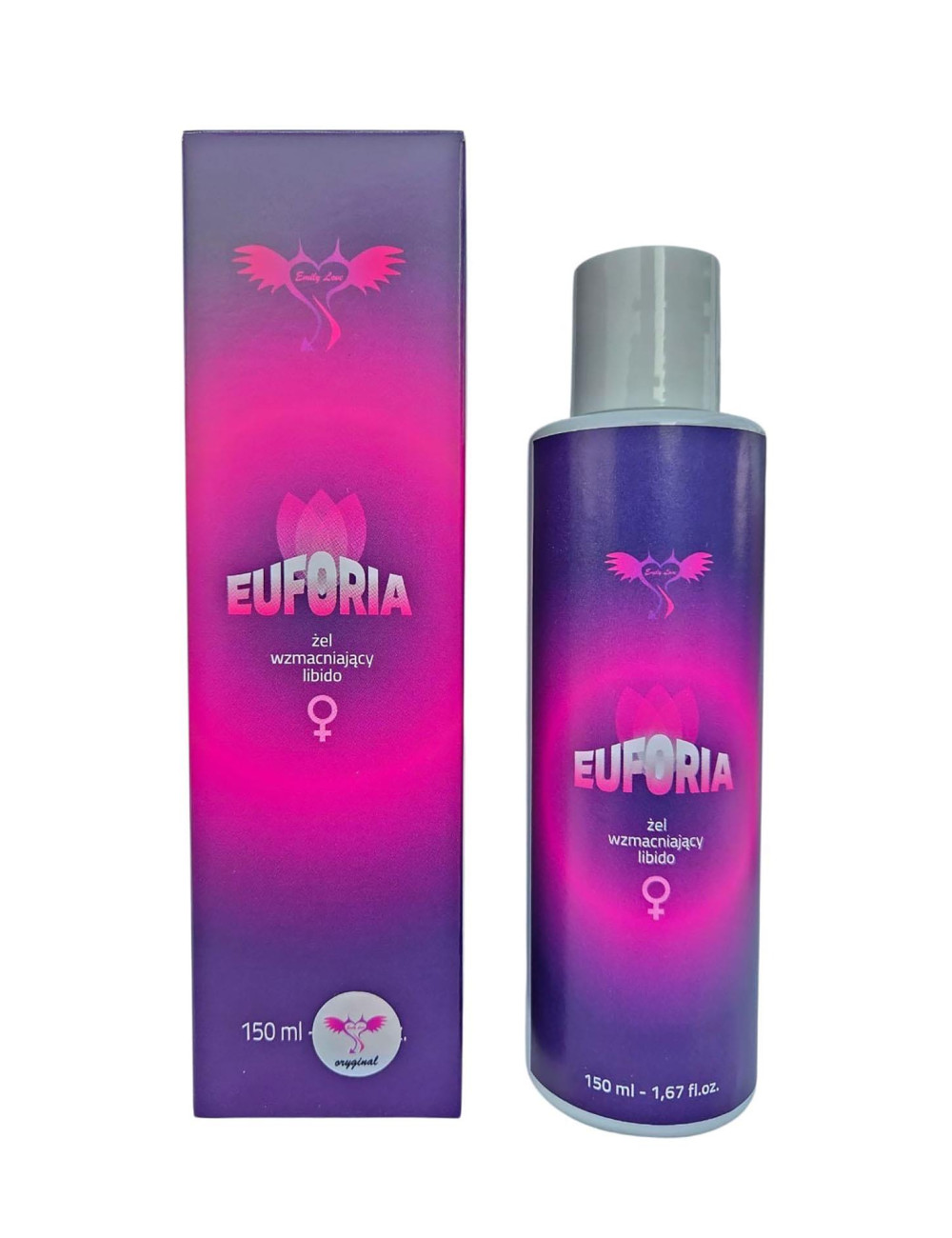 Euforia Afrodyzjaki żel i sprej dla kobiet, stymulacja, 150 ml
