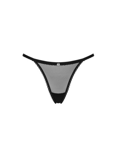 Celia Noir thong   XS/S