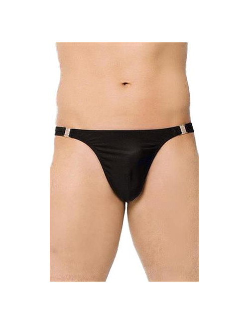 Męskie stringi SoftLine Collection 4432 Czarne L