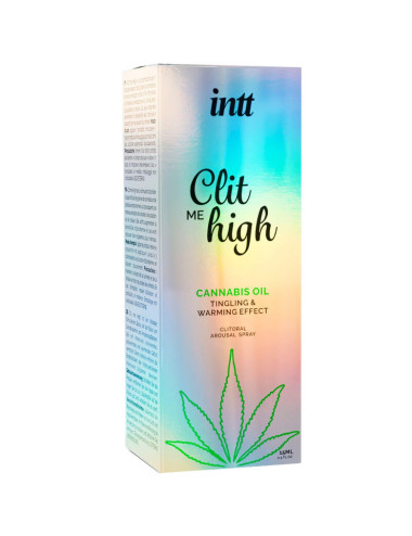CLIT ME HIGH CANNABIS OIL, AROUSAL SPRAY FOR THE CLITORIS - 15 ml
