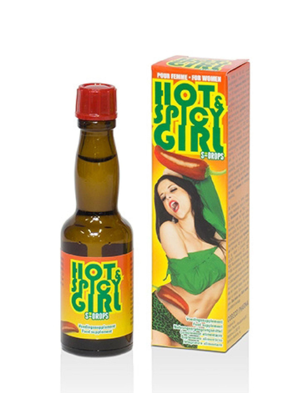 Hot Spicy Girl 20ml - Afrodyzjaki dla kobiet | Stymulacja