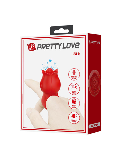 Pretty Love Jae - Zmysłowy Pierścień Wibracyjny na Palec z 10 Trybami