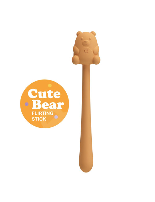 Pretty Love Cute Bear - Silikonowy Wibrator z Ładowaniem USB