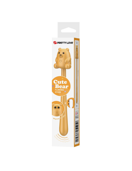 Pretty Love Cute Bear - Silikonowy Wibrator z Ładowaniem USB