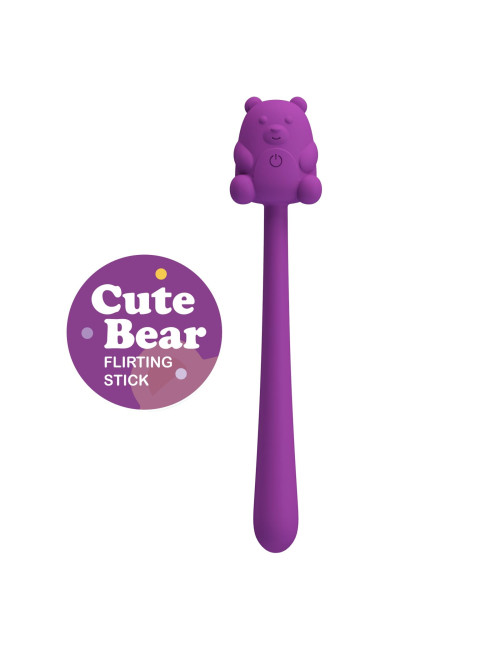 Pretty Love Cute Bear - Silikonowy Wibrator 7 Funkcji USB