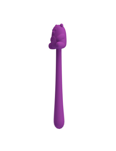 CUTE BEAR, Flirting Stick, 7 vibration functions, Magnetic USB charging