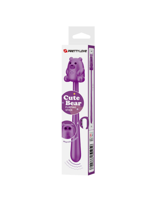 Pretty Love Cute Bear - Silikonowy Wibrator 7 Funkcji USB