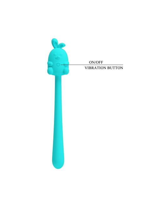 Pretty Love Cute Bunny - Silikonowy Wibrator Krliczek USB