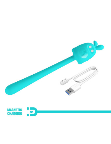 CUTE BUNNY, Flirting Stick, 7 vibration functions, Magnetic USB charging