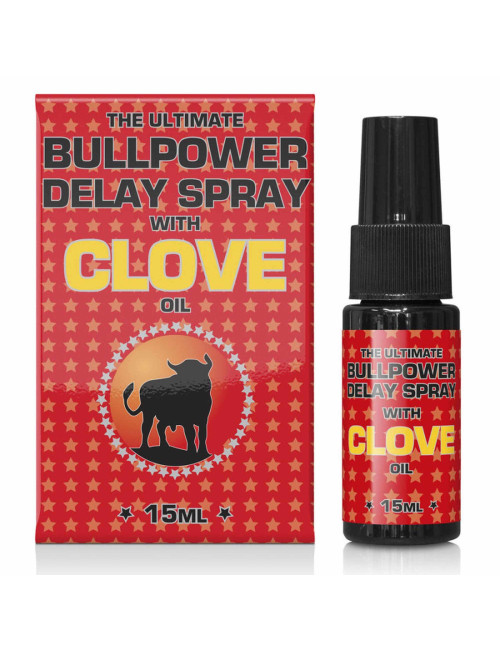 Bull Power Opozniajacy spray z Gozdzikowym - Afrodyzjak dla Mezczyzn - Opoznienie