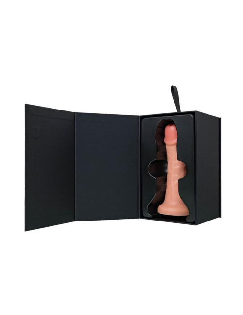 Realistic dildo Caliber 18/4 , PVC, flesh,  length 18cm, diameter 4cm