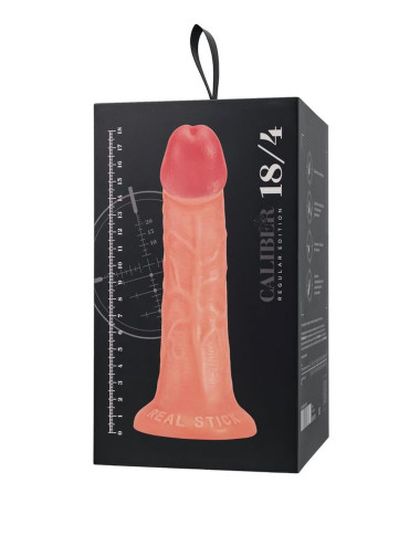 Realistic dildo Caliber 18/4 , PVC, flesh,  length 18cm, diameter 4cm