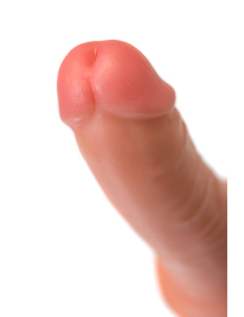 Realistic dildo Caliber 18/4 , PVC, flesh,  length 18cm, diameter 4cm