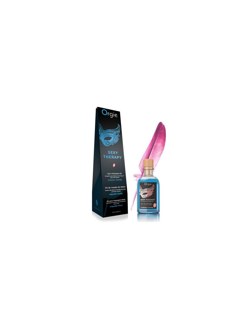 Żel-LIPS MASSAGE KIT  COTTON CANDY - 100 ML