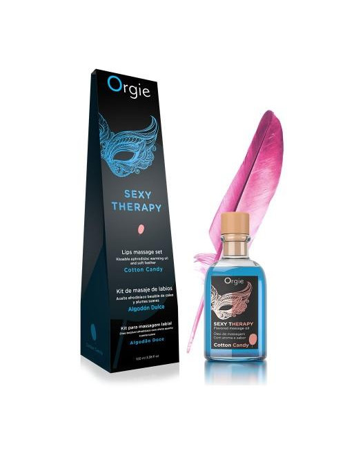 Żel-LIPS MASSAGE KIT  COTTON CANDY - 100 ML
