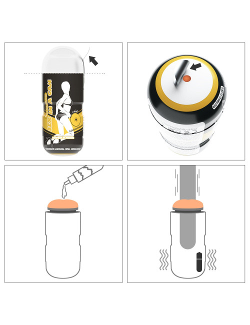 Lovetoy Wibrujący Tunel Stymulujący Sex In A Can Anus Stamina