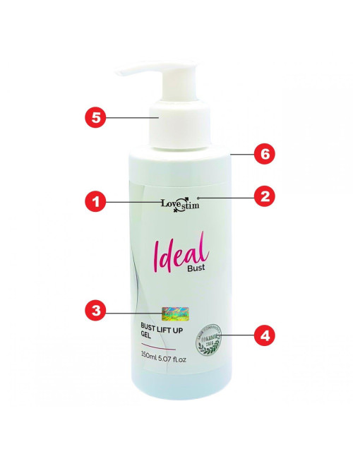 LoveStim Ideal Bust Ujędrniający Żel do Biustu 150 ml