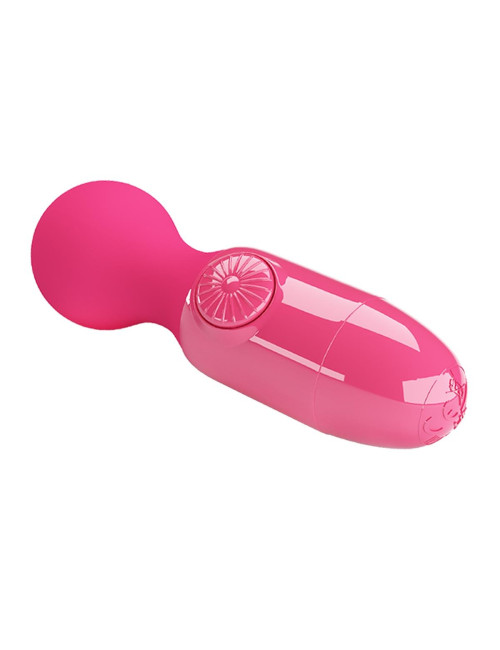 Pretty Love Mini Stick - Wibrator silikonowy, kompaktowy, USB, wodoodporny