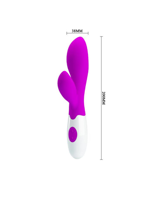 PRETTY LOVE NEWMAN 30 funkcji – Wibrator Punktu G, Silikonowy, fioletowy