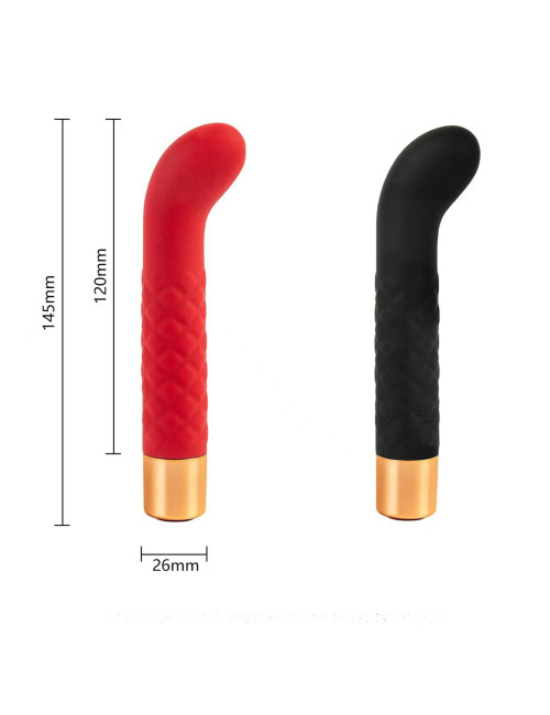 Vibrator Punktu G USB - 7 Trybów Wibracji, Silikon + ABS, Ładowanie Magnetyczne, Wodoodporny