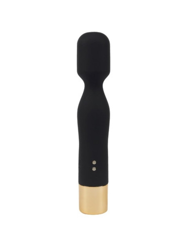Massager USB Black - Wibrator i Masażer AV Wand, 7 trybów wibracji, silikon + ABS