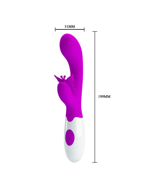 Pretty Love Butterfly Kiss Wibrator Stymulator