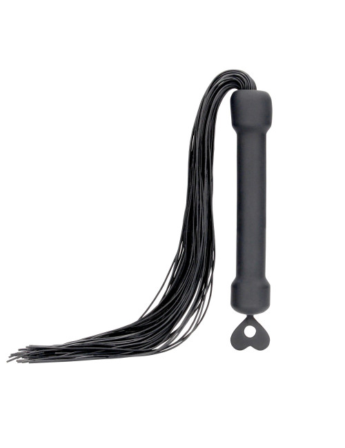 Ouch! Beginners Silicone Whip Bicz BDSM z Piórkami