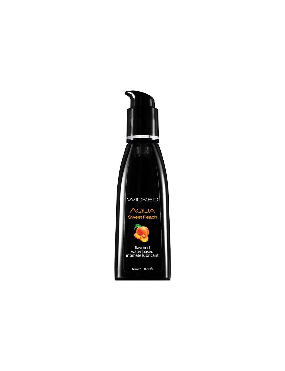 Wicked Aqua Peach - Smakowy lubrykant wodny 60 ml