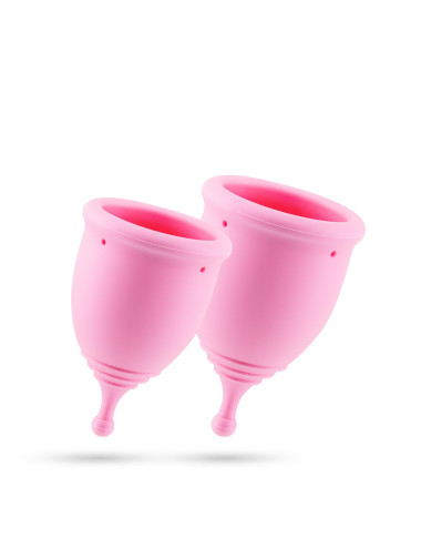 CRUSHIOUS MINERVA S + L MENSTRUAL CUPS WITH POUCH