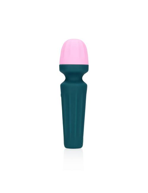 Loveline Mini Wand Vibe - Wibrator z 7 Funkcjami Zielony
