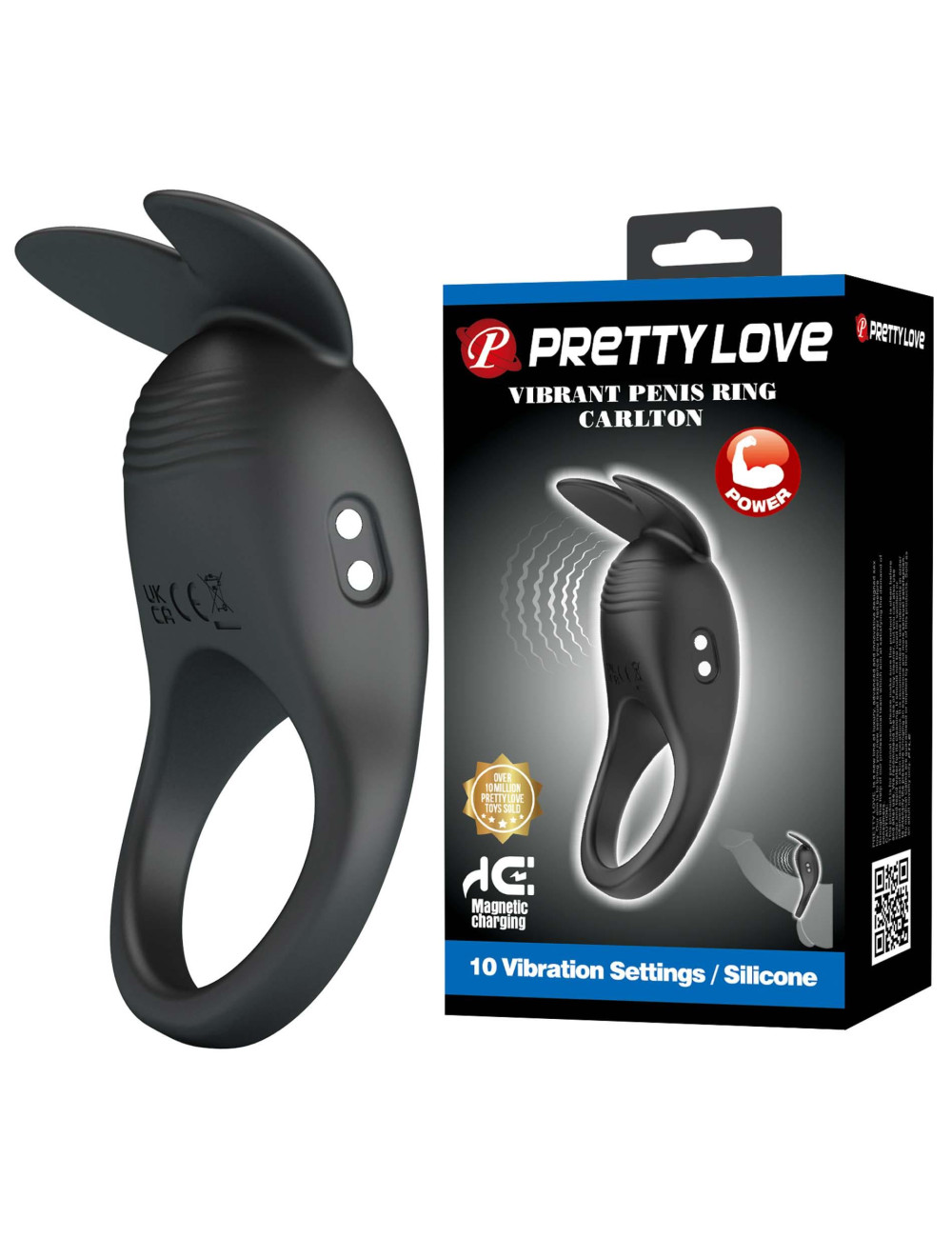 Pretty Love Carlton Vibrating Penis Ring