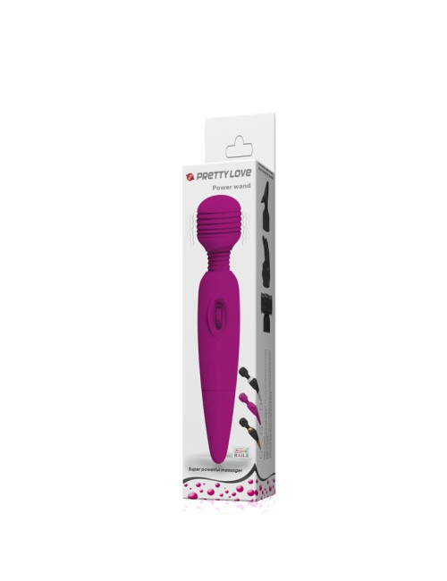 Pretty Love Power Wand Purple - Fioletowy Masażer Wibracyjny
