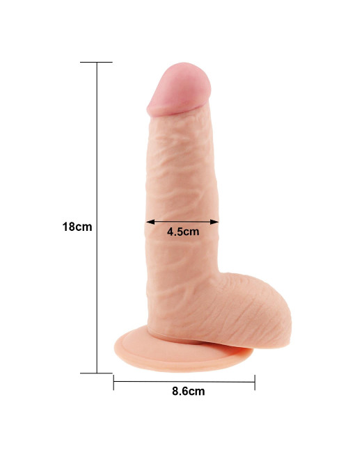 Lovetoy 7.5 The Ultra Soft Dude - Realistyczne Dildo